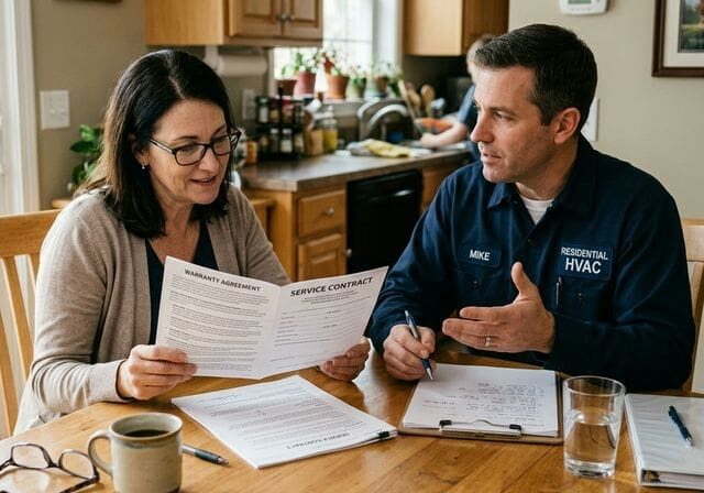 HVAC warranty discussion
