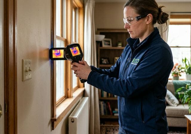 Thermal imaging camera audit